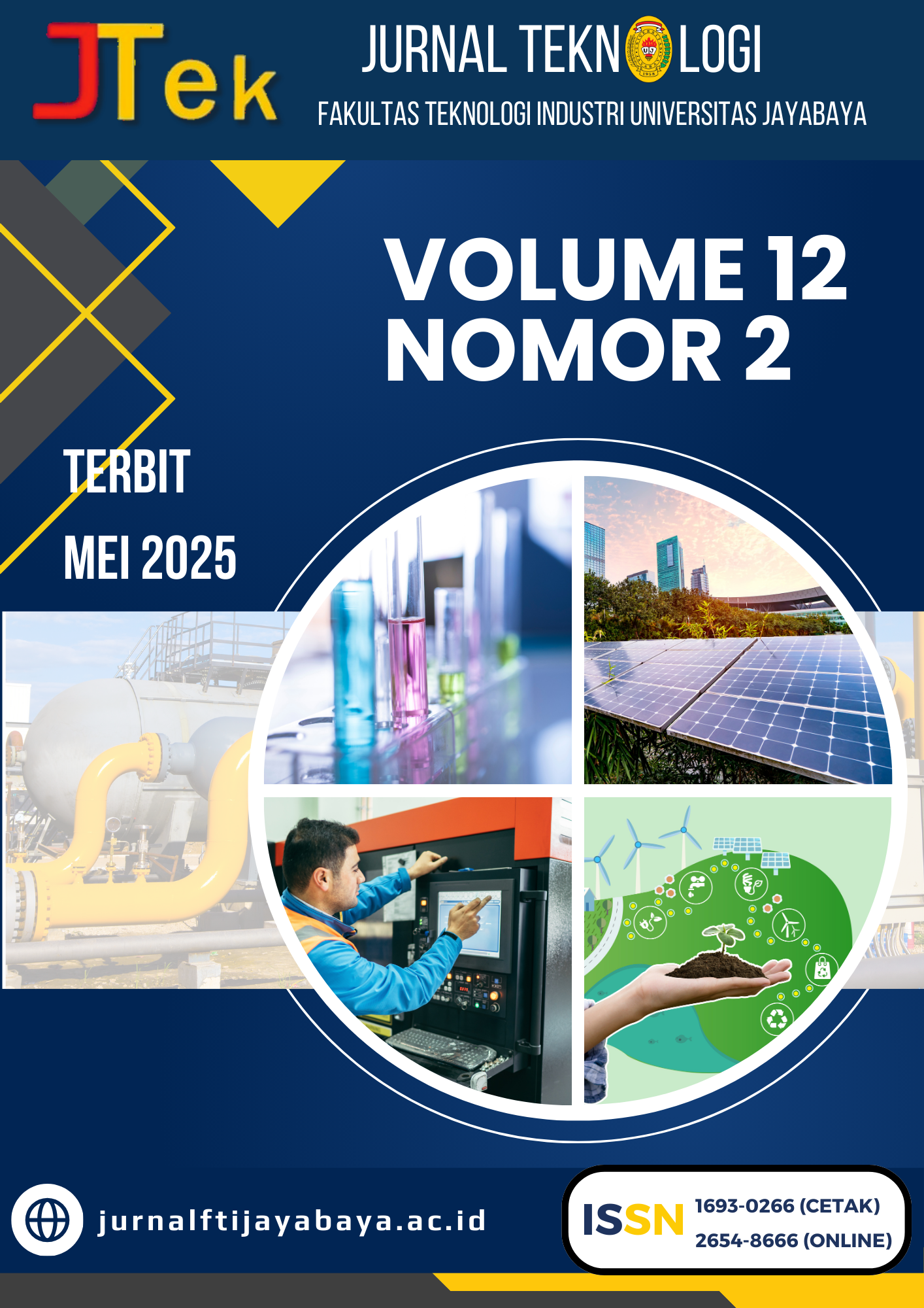 					View Vol. 12 No. 2 (2025): Jurnal Teknologi
				